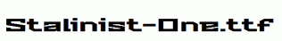 Stalinist-One.ttf
