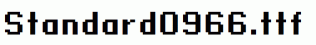 Standard0966.ttf