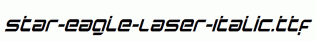 Star-Eagle-Laser-Italic.ttf