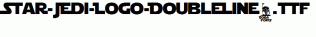 Star-Jedi-Logo-DoubleLine2.ttf