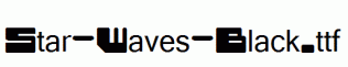 Star-Waves-Black.ttf