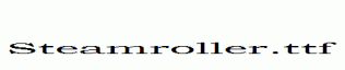 Steamroller.ttf