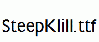 SteepKlill.ttf