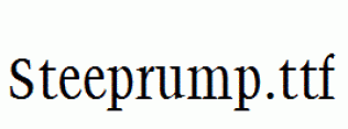 Steeprump.ttf