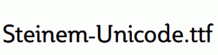 Steinem-Unicode.ttf