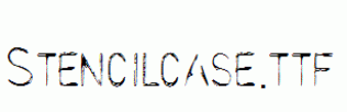 Stencilcase.ttf