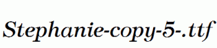 Stephanie-copy-5-.ttf