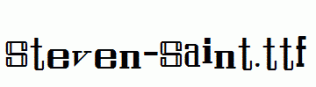 Steven-Saint.ttf