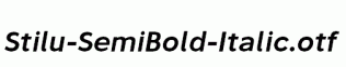 Stilu-SemiBold-Italic.otf