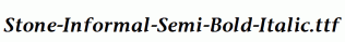 Stone-Informal-Semi-Bold-Italic.ttf