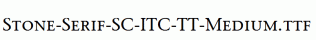 Stone-Serif-SC-ITC-TT-Medium.ttf