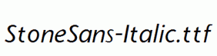 StoneSans-Italic.ttf