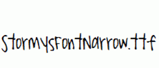 StormysFontNarrow.ttf