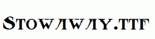 Stowaway.ttf