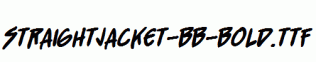 StraightJacket-BB-Bold.ttf