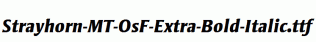 Strayhorn-MT-OsF-Extra-Bold-Italic.ttf