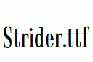 Strider.ttf