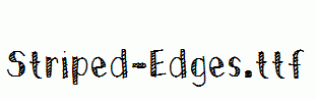 Striped-Edges.ttf