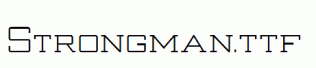Strongman.ttf
