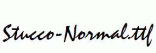 Stucco-Normal.ttf