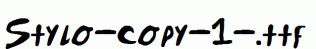 Stylo-copy-1-.ttf