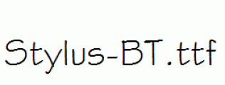 Stylus-BT.ttf