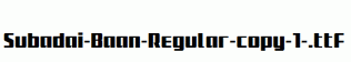 Subadai-Baan-Regular-copy-1-.ttf