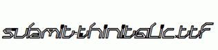 Submit-ThinItalic.ttf