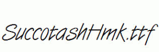 SuccotashHmk.ttf
