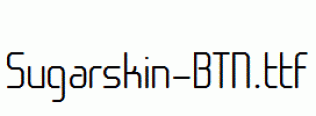Sugarskin-BTN.ttf
