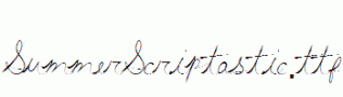 SummerScriptastic.ttf