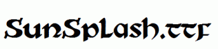 SunSplash.ttf