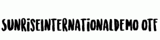 SunriseInternationalDemo.otf