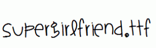 SuperGirlfriend.ttf