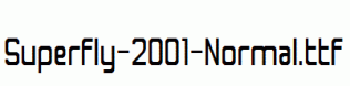 Superfly-2001-Normal.ttf