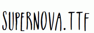Supernova.ttf