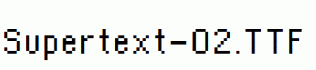 Supertext-02.ttf
