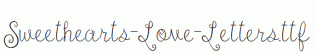 Sweethearts-Love-Letters.ttf