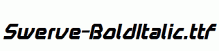 Swerve-BoldItalic.ttf