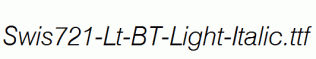 Swis721-Lt-BT-Light-Italic.ttf
