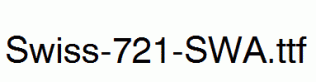 Swiss-721-SWA.ttf