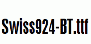 Swiss924-BT.ttf