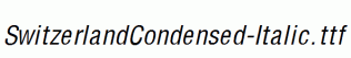 SwitzerlandCondensed-Italic.ttf
