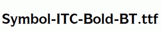Symbol-ITC-Bold-BT.ttf