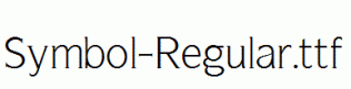 Symbol-Regular.ttf
