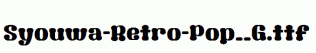 Syouwa-Retro-Pop__G.ttf