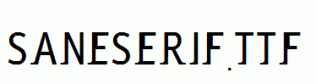 saneserif.ttf
