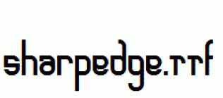 sharpedge.ttf