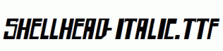 shellhead-Italic.ttf