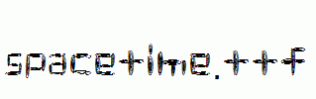 spacetime.ttf